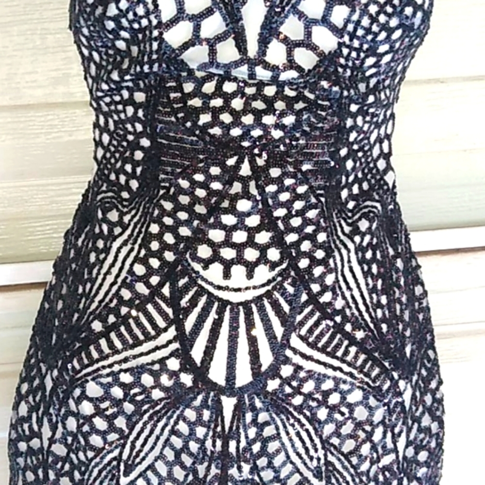 Val Stefani beaded dress Size 0 Association of Wedding Gown Specialists - Picture 7 of 12